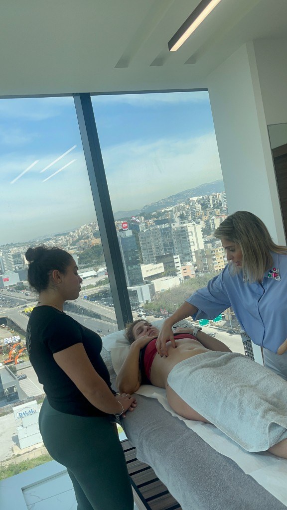 Weshape Clinic certification training — Facial Training Session — Sola Tohme EMA Master Instructor