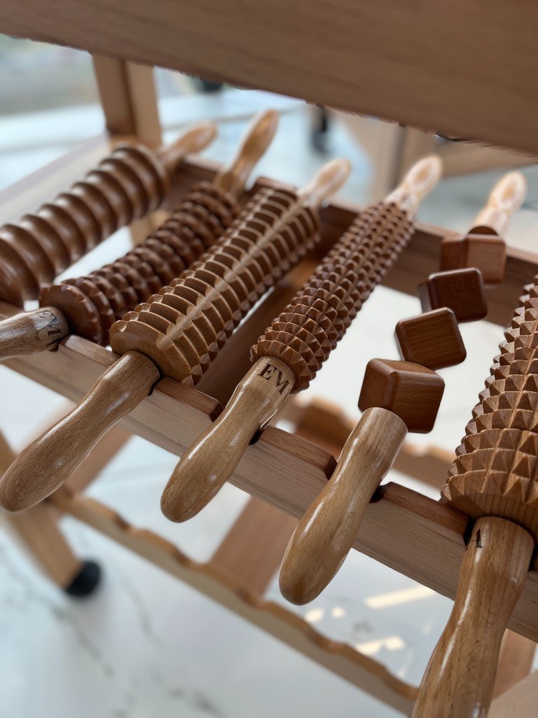 EMA Wooden Rollers — Weshape Clinic